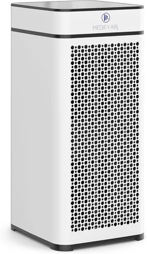 Purificador de aire Medify MA-40 con filtro True HEPA H13 | Cobertura de 167 metros cuadrados en 1 hora para humo, incendios forestales, olores,