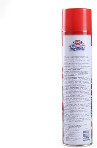 Miniatura 5 de Clorox Fraganzia - Ambientador en aerosol en aerosol con aroma a ráfaga de cereza, eliminador de olores de larga duración y ambientador