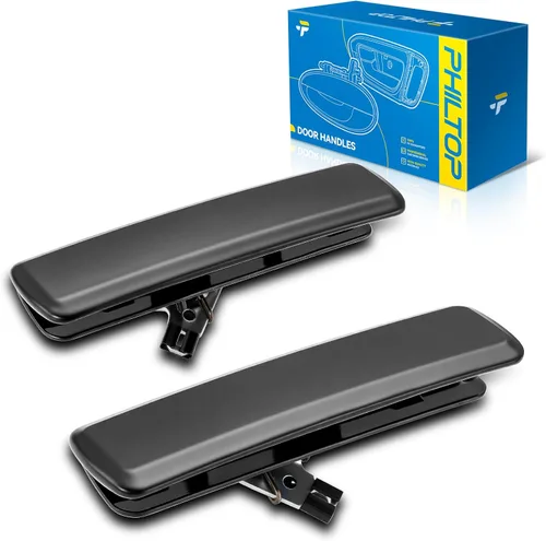 Miniatura 83 de PHILTOP Manija de puerta exterior 3 piezas delantera izquierda y derecha y trasera derecha para Chevy Express 1500/2500/3500, reemplaza # 79320