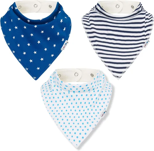Lovjoy Baberos tipo bandana grandes – Baberos para necesidades especiales – Para niños mayores, jóvenes y adultos – Práctico, absorbente y elegante
