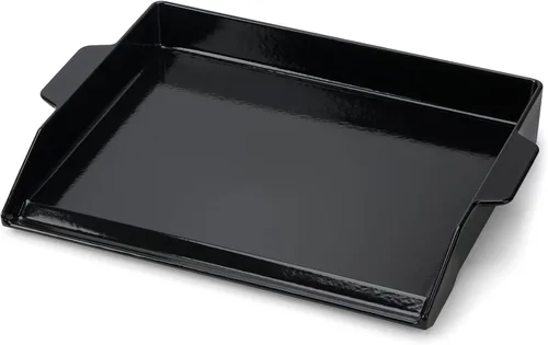 Miniatura 10 de Onlyfire - Plancha universal de hierro fundido, revestimiento antiadherente pre-sazonado, placa de parrilla con paredes laterales extra altas