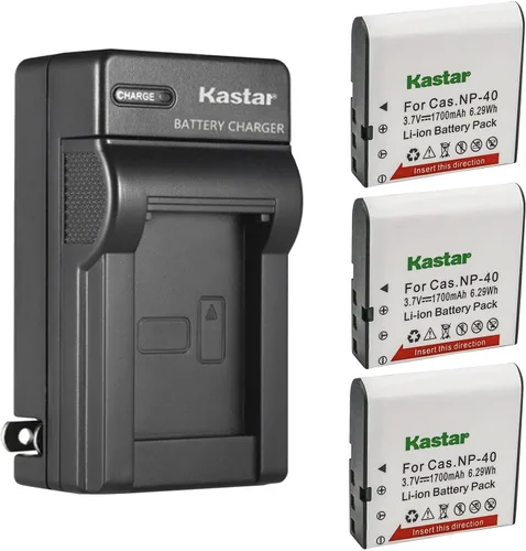 Miniatura 6 de Kastar Cargador de batería de pared AC para Minolta MN4K100Z 4K Ultra HD, Minolta MN4K30NV 4K Ultra HD / 30 MP, Minolta MN100HDZ 1080P HD