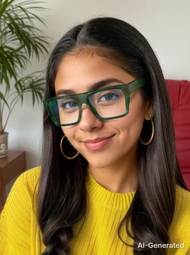 Miniatura 2 de VISOONE Gafas cuadradas de albahaca verde con bloqueo de luz azul TR90 de moda para hombres y mujeres ALBA
