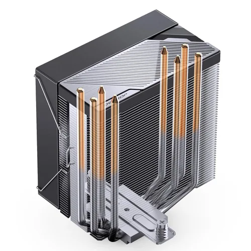Miniatura 8 de Jonsbo CA40 Enfriador de CPU negro, serie ARGB Mute de refrigeración por aire, ventilador de CPU de 157 mm de altura, enfriador de aire de CPU