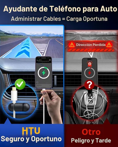 Miniatura 8 de 2026 Ultimate Best【Verdadero grado militar y certificación de seguridad】Soporte para teléfono de coche HTU【5 en 1 mejorado y más de 100 libras