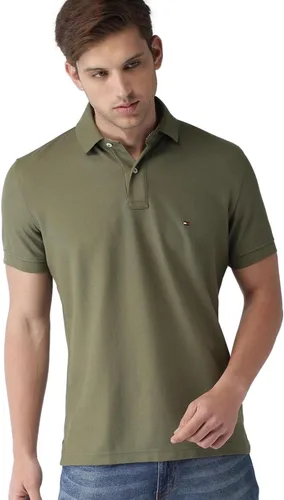 Miniatura 2 de Polo de piqué de algodón de manga corta para hombre en ajuste regular colección 2024