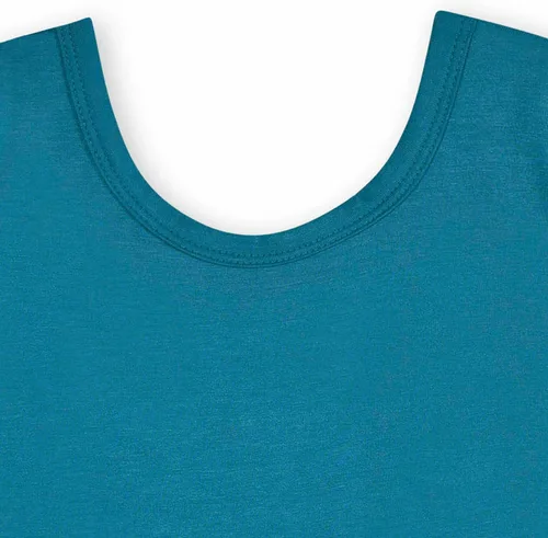 Miniatura 4 de Gerber Vestido de manga corta suave para bebé niña de talla única, con viscosa hecho de eucalipto