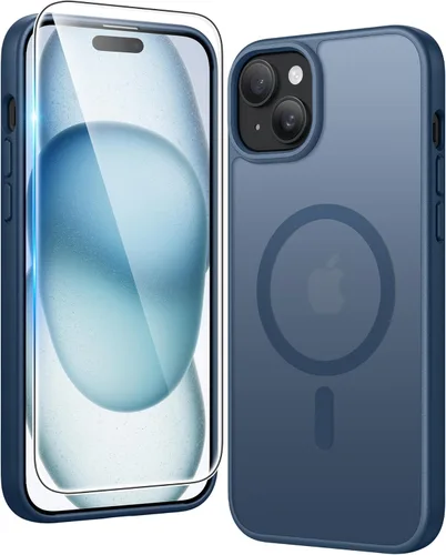 Miniatura 849 de FNTCASE Funda para iPhone 13 Pro-Max: Fundas magnéticas transparentes compatibles con Magsafe Slim anti amarillamiento protección contra caídas