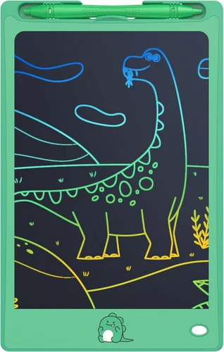 FLUESTON Juguetes Tableta LCD de Escritura para Niños Pequeños, Juguetes para Niños y Niñas de 3, 4, 5, 6, 7, 8 Años, 8.8 Pulgadas, 1 Unidad en 1
