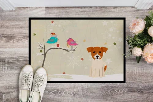 Miniatura 2 de Caroline's Treasures BB2580JMAT - Felpudo de Jack Russell Terrier entre amigos, 24 x 36 pulgadas, tapete para puerta delantera, para interiores