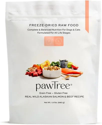 Miniatura 8 de pawTree Alimento crudo liofilizado para perros y gatos. Nutrición rica en nutrientes, totalmente natural, completa y equilibrada. Carne real