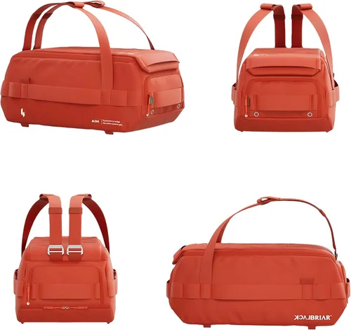 Miniatura 2 de Blackbriar Range Duffel - Mochila convertible color rojo marciano de 30 litros, con acceso magnético patentado, partición modular en S, garaje