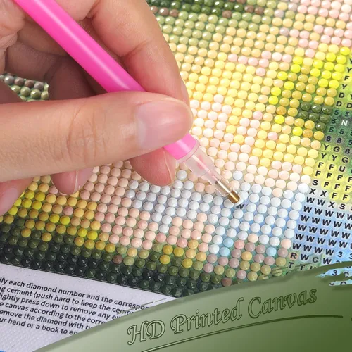 Miniatura 6 de YEEIFFD Notas musicales vintage de Navidad, saxofón musical retro, kit de pintura de diamantes para adultos, arte de diamantes por números, arte