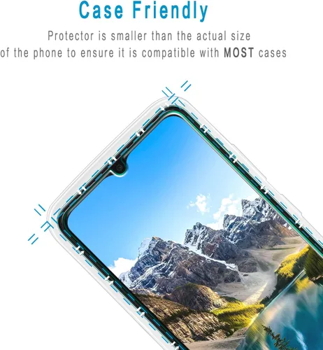 Miniatura 6 de Protector de pantalla de vidrio templado diseñado para Samsung Galaxy A13 5G, fácil instalación, sin burbujas, compatible con fundas