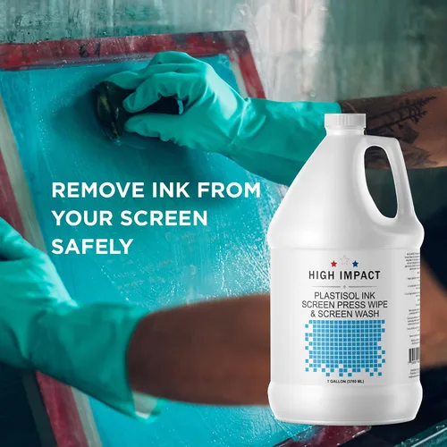 Miniatura 2 de Lavado de pantalla de plastisol de alto impacto, tinta degradante y limpiador para tintas de serigrafía en el fregadero y en prensa, diseñado