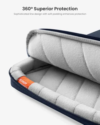 Miniatura 6 de tomtoc Bolso de hombro protector 360 para portátil para MacBook Air de 13 pulgadas 2025 M4/A3240, M3/A3113, M2/A2681, M1/A2337, MacBook Pro M2/M1