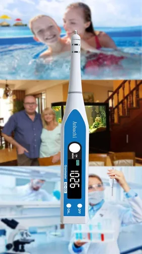 Miniatura 5 de Medidor de salinidad digital 3 en 1 Probador de agua salada – Gravedad específica, salinidad y temperatura, hidrómetro de pluma de alta precisión
