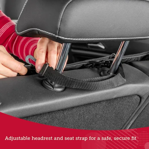 Miniatura 8 de Lusso Gear Funda y Protector de Asiento de Automóvil para Perros - Fundas de Asiento Antideslizantes e Impermeables para Camionetas y Automóviles