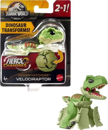 Miniatura 8 de Jurassic World Incubadoras ocultas de juguete de dinosaurio para edades de 4 años en adelante
