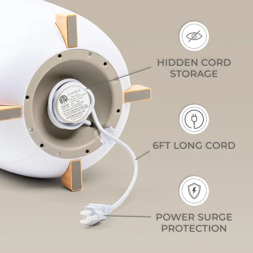 Miniatura 7 de Zadro - Calentador grande de toallas con temporizador, calentador de toallas eléctrico para baño, con apagado automático, calentador de toallas