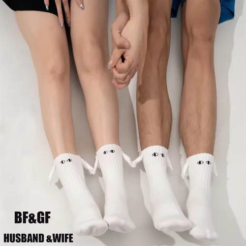 Miniatura 3 de Calcetines magnéticos en las manos divertidos para hombres para mujeres, amistad, parejas, mejores regalos, novio, novia