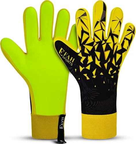 Miniatura 13 de Guantes de portero de fútbol para niños, jóvenes y adultos profesionales con palmas de protección y agarre reforzado