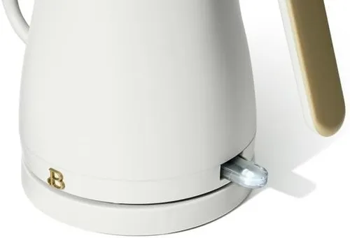 Miniatura 8 de B'eautiful - Hervidor eléctrico de cuello de cisne de 1 litro, 1200 W, por D'rew Barry'more, (glaseado blanco)