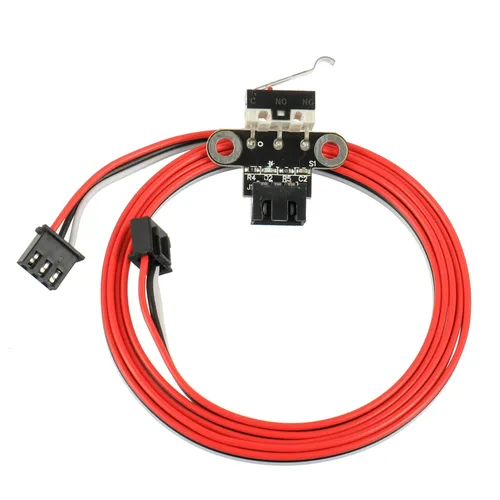 Miniatura 5 de Módulo de interruptor de límite mecánico horizontal para impresora 3D, interruptor de límite en miniatura de 3 pines con cables de 1m (6 piezas)