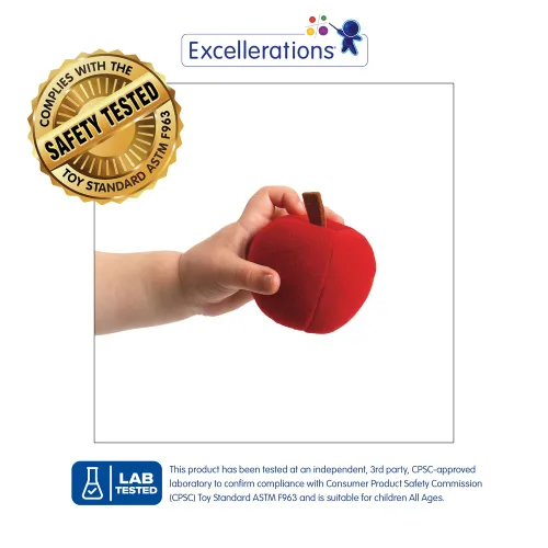 Miniatura 2 de Excellerations Alimento de peluche para niños pequeños, paquete de 25 piezas, juguetes educativos, juguete de comida para jugar, regalo, juego