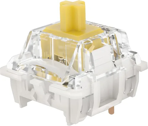 Miniatura 10 de GATERON G Black Pro V3.0 Interruptor lineal de 5 pines prelubricado para interruptores de teclado mecánicos SMD RGB MX