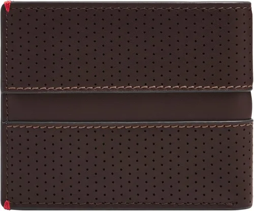 Miniatura 22 de Fossil Billetera plegable de cuero para hombre con ventana de identificación abatible para hombres