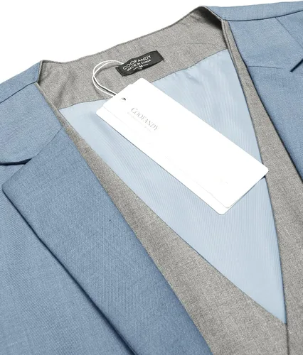 Miniatura 5 de COOFANDY Chaleco para hombre en capas para traje de negocios, chaleco de vestir formal, chaleco de boda, ajuste delgado