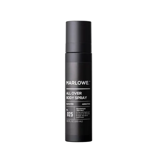 MARLOWE. Spray corporal para hombres, 4.5 onzas, espray de colonia fresca de larga duración para confianza diaria, fragancia fresca y vigorizante