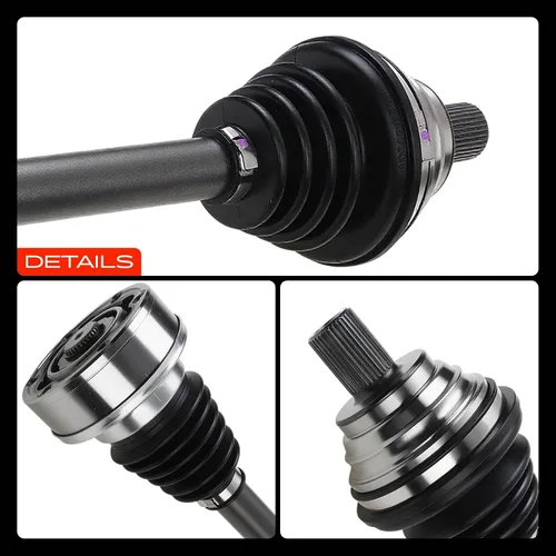 Miniatura 9 de A-Premium Juego de eje de transmisión compatible con Volkswagen Jetta 2005-2014, Rabbit 2006-2009, 1.9L 2.0L 2.5L, transmisión manual solamente