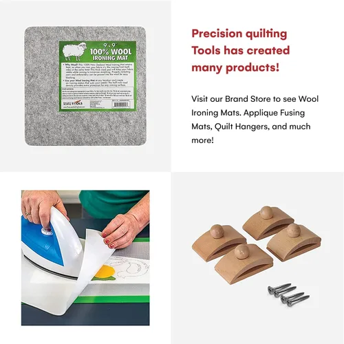 Miniatura 6 de Precision Quilting Tools Cuchillas de salto de 1.77 pulgadas (paquete de 5) compatibles con cortador. Hoja de salto ancha perfecta para proyectos
