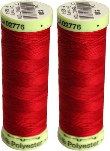 Miniatura 2 de Gutermann Topstitch - Hilo resistente (33 yardas), color rojo rubí