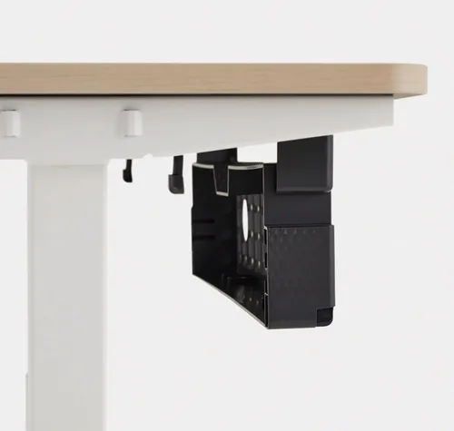 Steelcase Kit universal de gestión de cables - para escritorio de oficina - Organizador de cables de escritorio - Organización de cables y ocultador