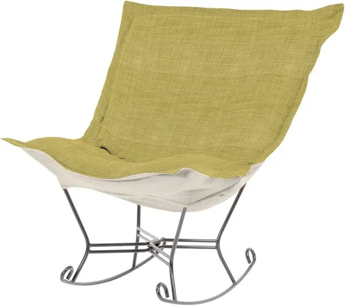 Miniatura 91 de Howard Elliott Collection Avanti Pecan - Silla de asiento oscilante con funda, silla multiusos de mariposa con marco de titanio, muebles de patio