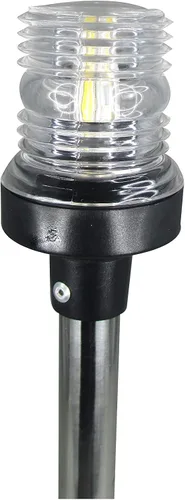 Miniatura 3 de Pactrade Marine Luz de Anclaje de Navegación Marina para Barco Yate Pontón 12V 360 Grados Todo Alrededor LED Blanco Natural A Prueba de Salpicaduras