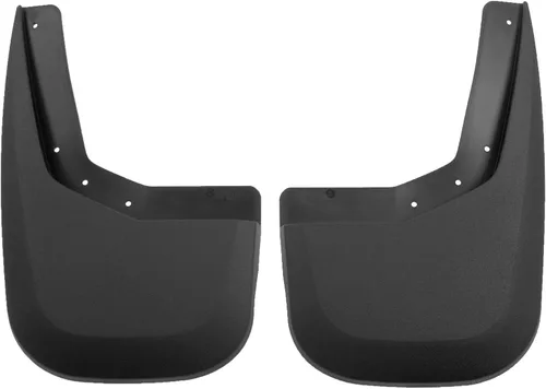 Miniatura 11 de Husky Liners - Protectores de barro delanteros y traseros Chevrolet Silverado 1500 2007-2013, Chevrolet Silverado 2500/3500 2007-2014 con ruedas