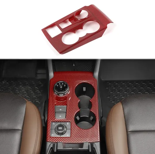Miniatura 8 de Linskip Cubierta del Panel de Cambio de Marchas Trim Compatible con Ford Bronco Sport 2025, 2024, 2023, 2022, 2021, Cubierta Decorativa para Negro