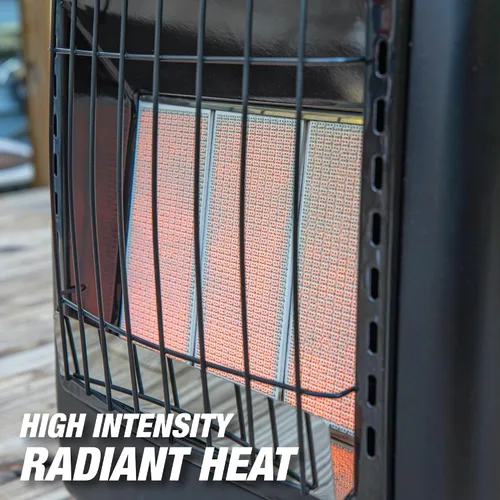 Miniatura 9 de Mr. Heater MH18CH Calefactor Radiante de Gabinete LP, Negro