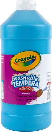 Miniatura 9 de Crayola témpera, pintura lavable Amarillo