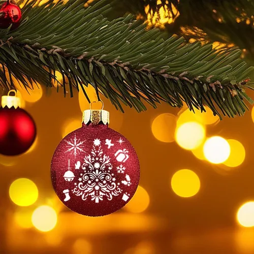 Miniatura 3 de Plantillas navideñas para pintar madera, 16 unidades, 6 pulgadas, reutilizables, grandes, plantillas de Navidad para adornos, manualidades, 16