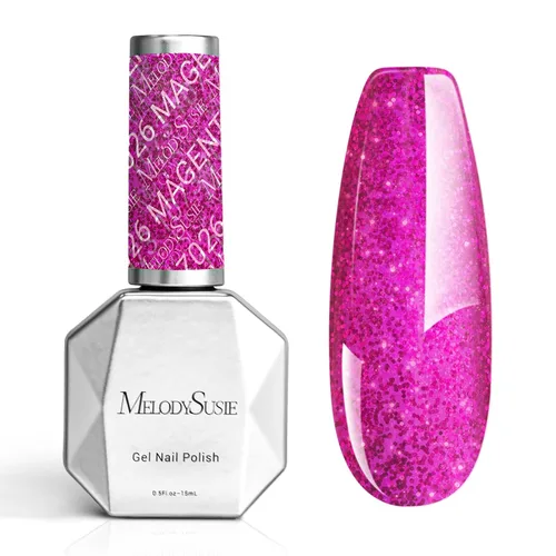 Miniatura 34 de MelodySusie Esmalte de uñas de gel grueso color rosa nude, 0.5 fl oz removible con remojo UV LED Funny Bunny esmalte de gel rosa, regalo de Navidad