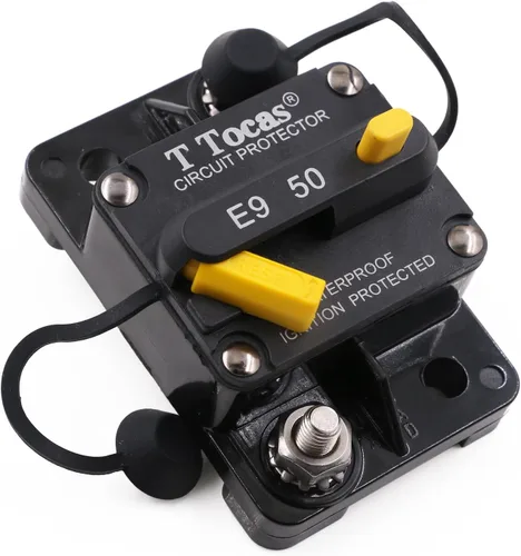 Miniatura 42 de E69 Interruptor de circuito de 10 A T3 con restablecimiento manual Mini de montaje en superficie IP66 Interruptor conmutable de 10 A