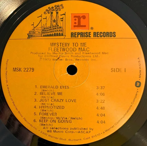 Miniatura 2 de FLEETWOOD MAC Mystery To Me VG+ Funda VG++ Letra Original Sleeve 1973