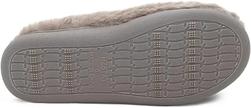 Miniatura 4 de Botines de invierno para mujer, botas de tobillo, pantuflas cálidas para casa, forro de piel