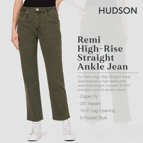 Miniatura 2 de HUDSON Remi - Jeans rectos de tiro alto para mujer
