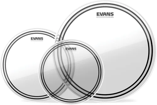 Evans Cabezas de tambor - EC2S Clear Rock Tompack (25.4 cm, 30.5 cm, 40.6 cm)